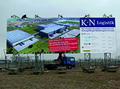 Baustellenschild Werbetechniker Ziesar