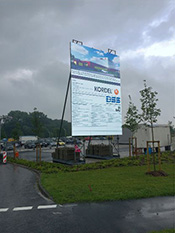 Herstellung und Montage von Bauschildern Hannover