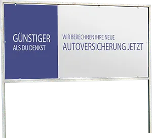 Standschilder, Infotafeln, Schautafeln und Werbetafeln für Unternehmen und öffentliche Bereiche