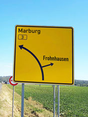 Straßenschild, Druckerei, Schildermacher, Werbetechniker, Reflektierende Verkehrsschilder, Verkehrszeichen
