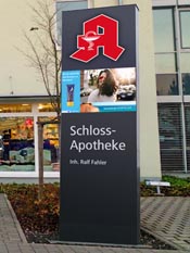 interaktive Kundendisplays, Werbedisplay in Stele, Werbestelen mit interaktivem Display, Display in Werbestele, Werbedisplay für Wandmontage, interaktive Werbung