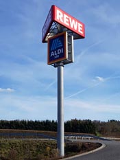 Werbemast kaufen Königs Wusterhausen